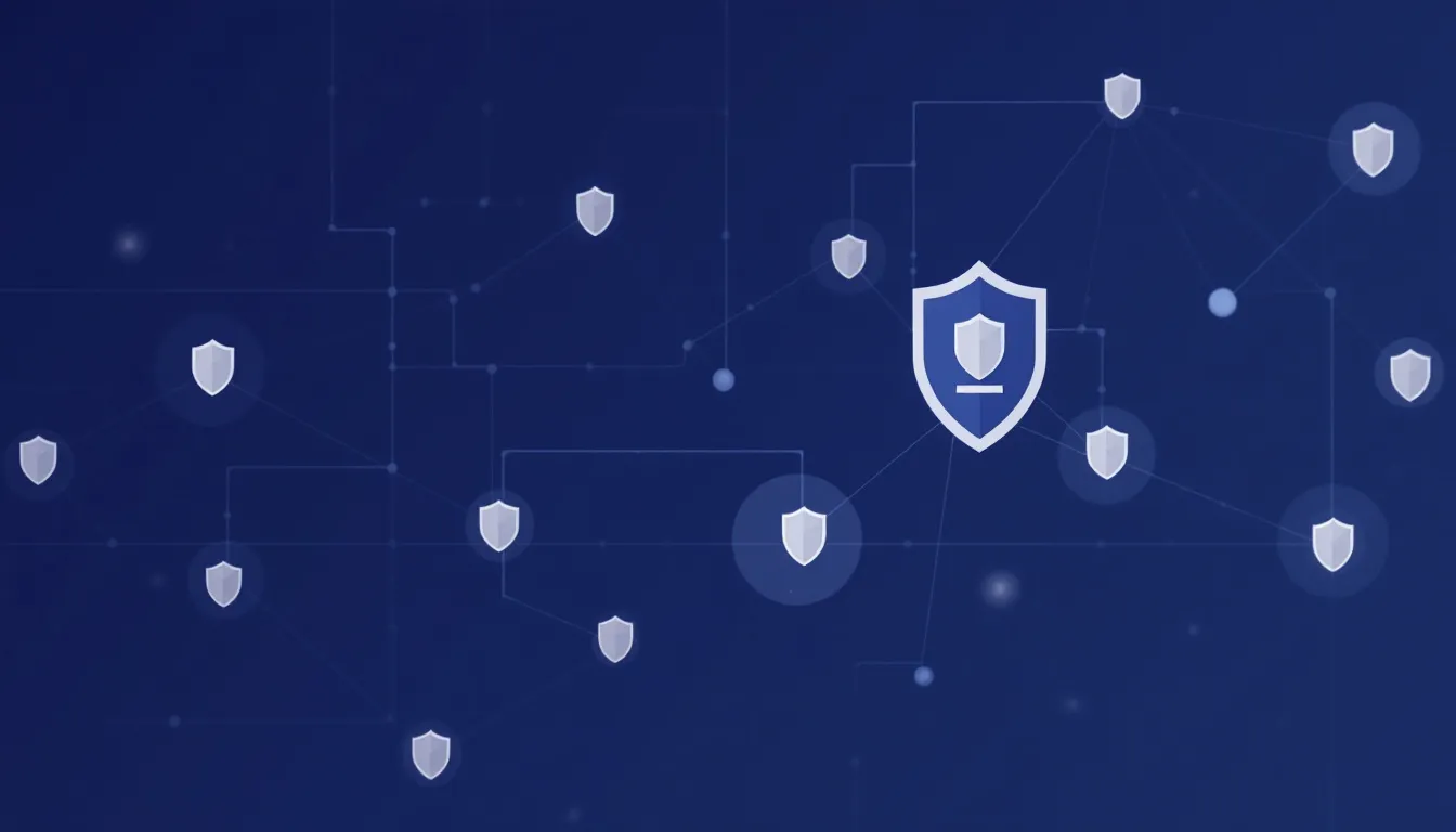Ilustración conceptual de ciberseguridad militar y protección de datos en defensa