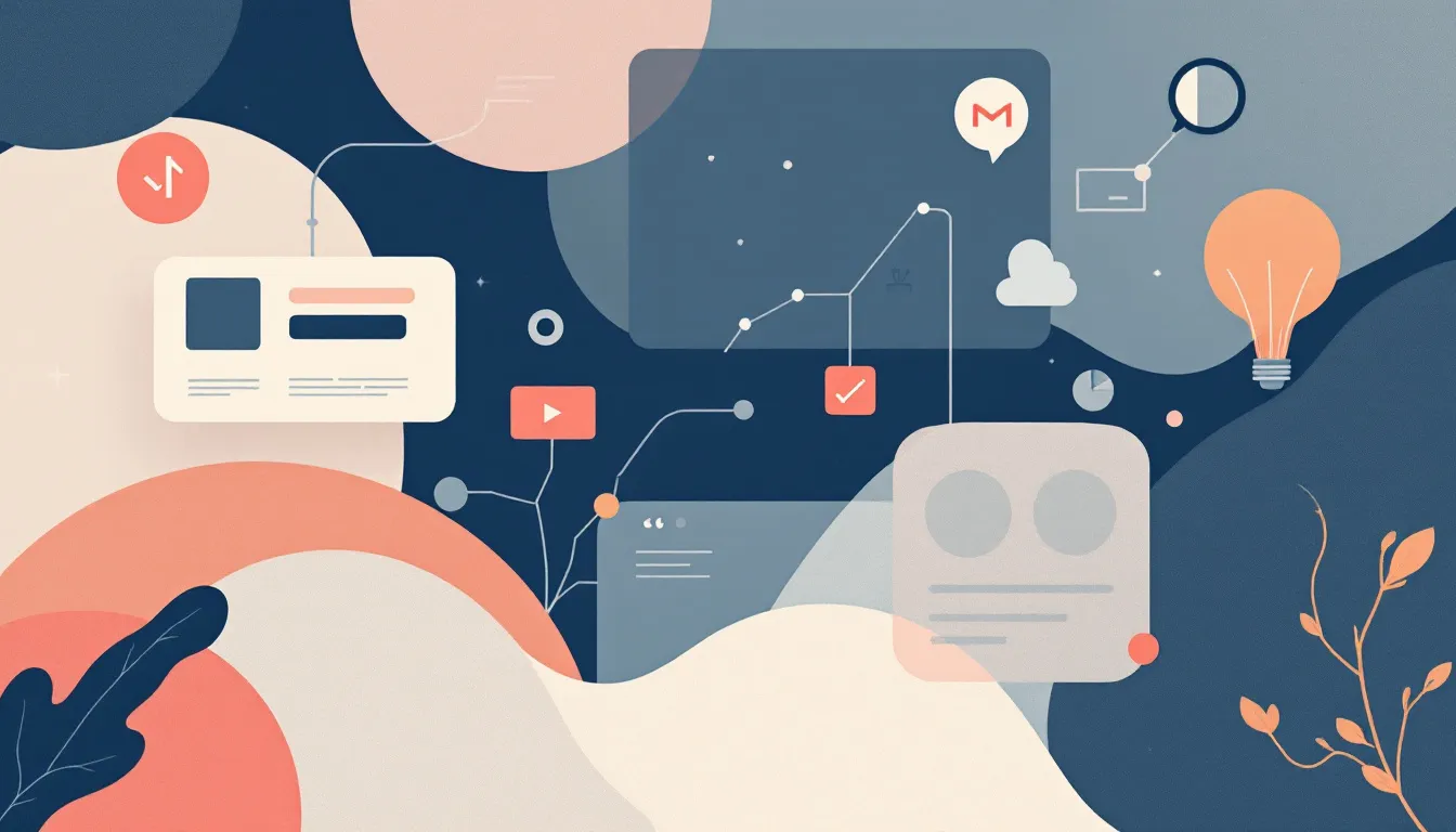 Ilustración conceptual sobre formación profesional en influencer marketing y estrategia digital